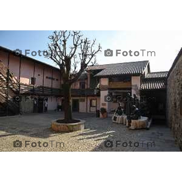 Sotto il Monte papa Giovanni XXXIII e i suoi luoghi nella foto:casa natale papa giovanni foto Tiziano Manzoni Fotogramma Bergamo