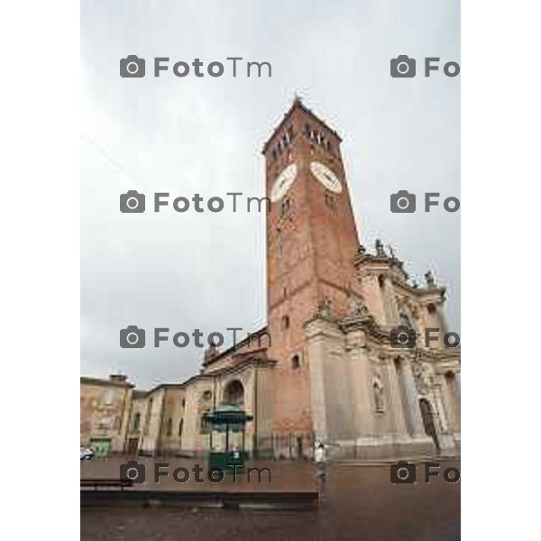 Treviglio (BG) centro storico e piazza comune treviglio foto Tiziano Manzoni-fotogramma Bergamo