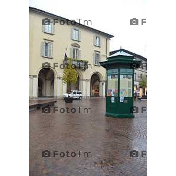 Treviglio (BG) centro storico e piazza comune treviglio foto Tiziano Manzoni-fotogramma Bergamo