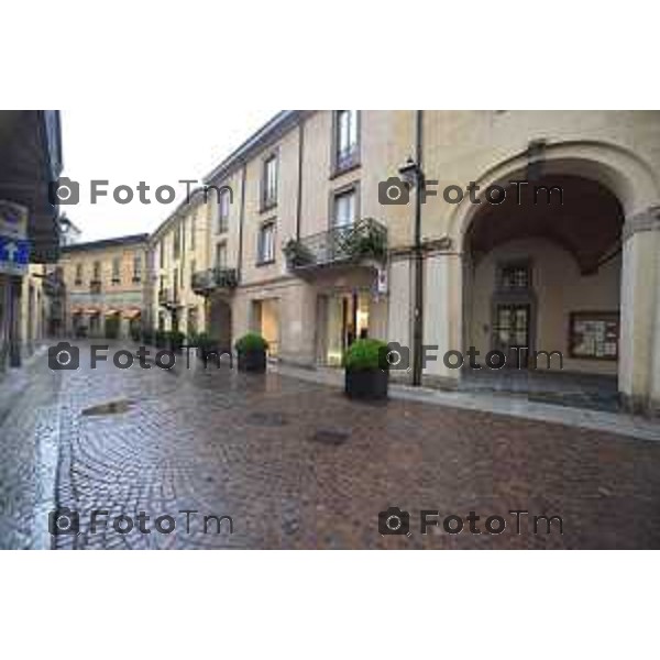 Treviglio (BG) centro storico e piazza comune treviglio foto Tiziano Manzoni-fotogramma Bergamo