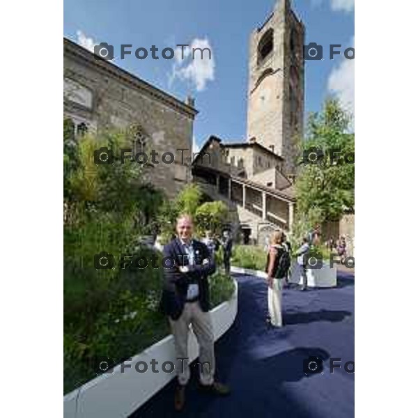 Foto Manzoni Tiziano/LaPresse 3-09-2022 Bergamo Italia - Cronaca - XII edizione del Landscape Festival - I Maestri del PaesaggioCassian Schmidt Architetto