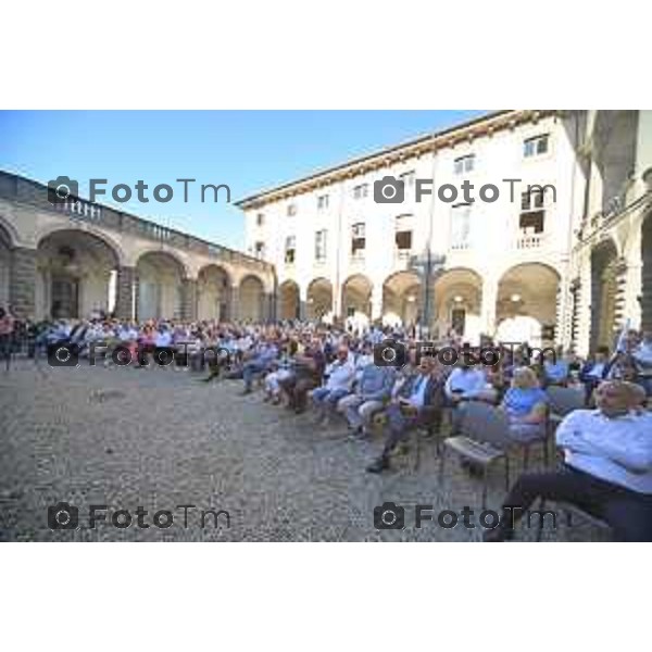 Bergamo Tiziano Manzoni/LaPresse 10-09- 2022 Italia Cronaca Brignano Gera D\'Adda, Bg Apertura campagna elettorale Forza italia Alessandro Sorte