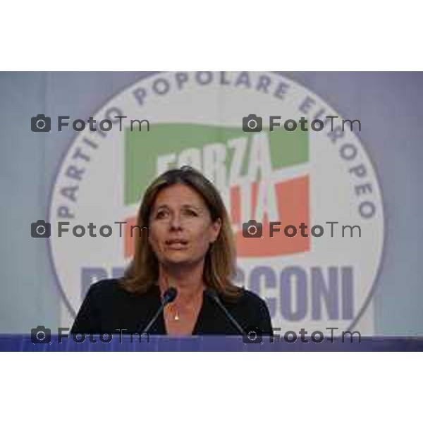 Bergamo Tiziano Manzoni/LaPresse 10-09- 2022 Italia Cronaca Brignano Gera D\'Adda, Bg Apertura campagna elettorale Forza italia Alessandro Sorte Alessandra Gallone