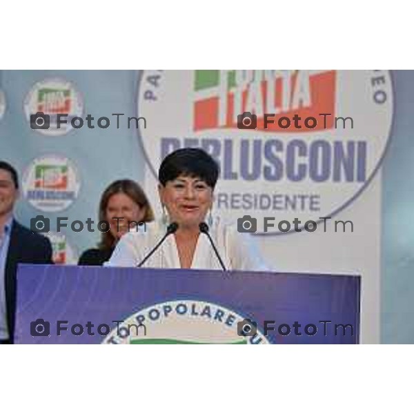 Bergamo Tiziano Manzoni/LaPresse 10-09- 2022 Italia Cronaca Brignano Gera D\'Adda, Bg Apertura campagna elettorale Forza italia Alessandro Sorte