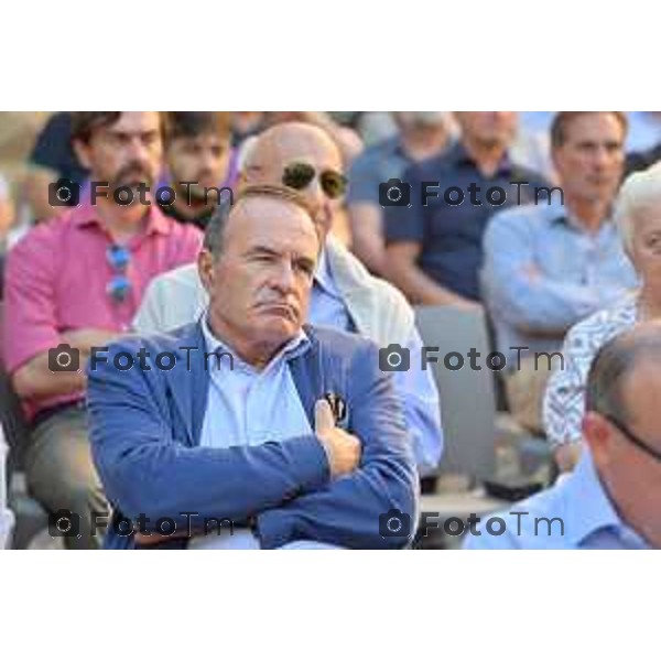 Bergamo Tiziano Manzoni/LaPresse 10-09- 2022 Italia Cronaca Brignano Gera D\'Adda, Bg Apertura campagna elettorale Forza italia Alessandro Sorte Arnoldi