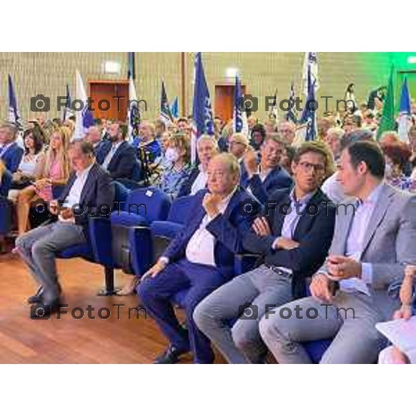 Bergamo Tiziano Manzoni/LaPresse 16-09- 2022 Italia Cronaca Bergamo Dibattito Fratelli d\'Italia in fiera elezioni 2022