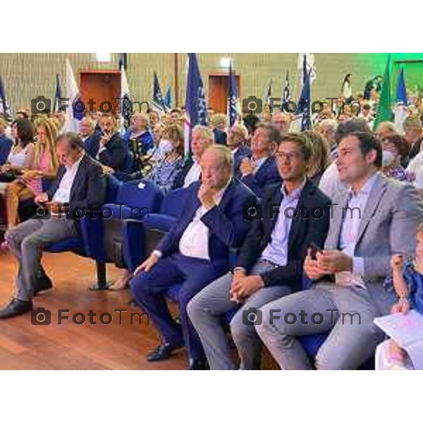 Bergamo Tiziano Manzoni/LaPresse 16-09- 2022 Italia Cronaca Bergamo Dibattito Fratelli d\'Italia in fiera elezioni 2022