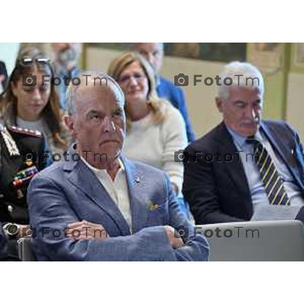 Foto Manzoni Tiziano/LaPresse 17-09-2022 Bergamo Italia - Cronaca - Abbazia di San Paolo d’Argon il progetto diocesano FILEO inaugurata Biblioteca titolata Fulvio Manara