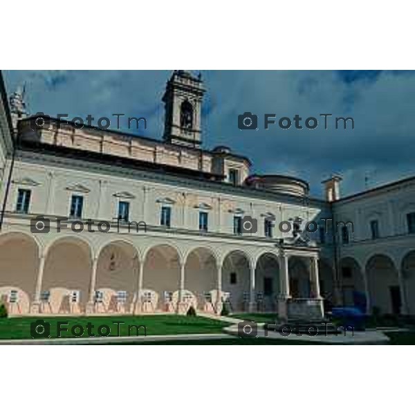 Foto Manzoni Tiziano/LaPresse 17-09-2022 Bergamo Italia - Cronaca - Abbazia di San Paolo d’Argon il progetto diocesano FILEO inaugurata Biblioteca titolata Fulvio Manara