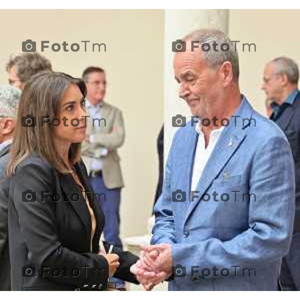 Foto Manzoni Tiziano/LaPresse 17-09-2022 Bergamo Italia - Cronaca - Abbazia di San Paolo d’Argon il progetto diocesano FILEO inaugurata Biblioteca titolata Fulvio Manara