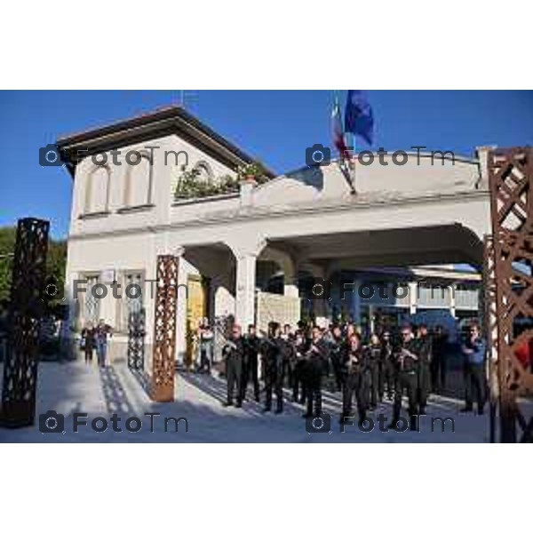 Bergamo Tiziano Manzoni/LaPresse 17-9- 2022 Italia Cronaca Treviglio BG inaugurazioni piazza Cameroni