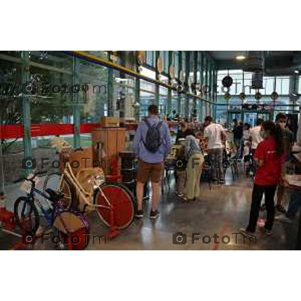 Bergamo Tiziano Manzoni/LaPresse 17-9- 2022 Italia Cronaca Treviglio BG inaugurazioni piazza Cameroni museo della scienza