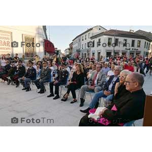 Bergamo Tiziano Manzoni/LaPresse 17-9- 2022 Italia Cronaca Treviglio BG inaugurazioni piazza Cameroni