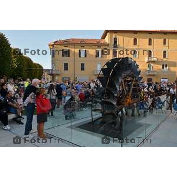 Bergamo Tiziano Manzoni/LaPresse 17-9- 2022 Italia Cronaca Treviglio BG inaugurazioni piazza Cameroni