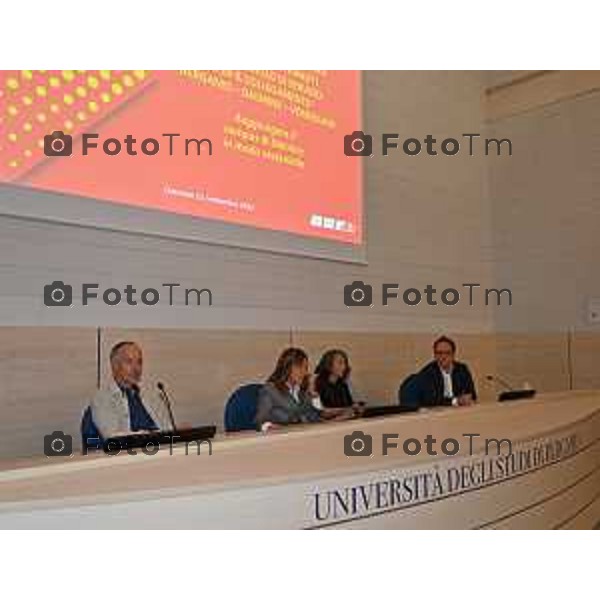 Bergamo Tiziano Manzoni/LaPresse 21 -09- 2022 Italia Cronaca INCONTRO “RAGGIUNGERE IL CAMPUS DI DALMINE IN MODO SOSTENIBILE” PRESSO SEDE DI DALMINE DELL’UNIVERSITA’