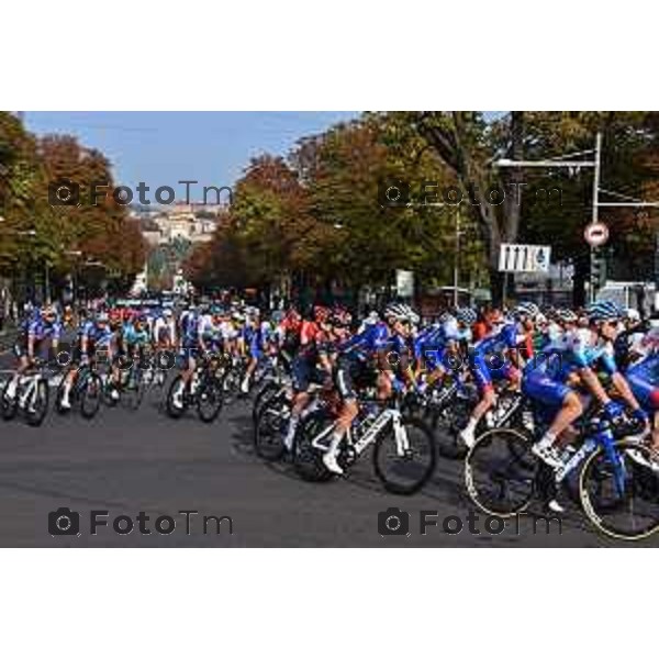 Foto Manzoni Tiziano/LaPresse 8-10-2022 Bergamo Italia - Cronaca - Bergamo Partenza Giro Lombardia