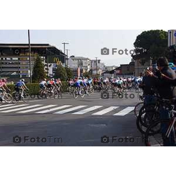 Foto Manzoni Tiziano/LaPresse 8-10-2022 Bergamo Italia - Cronaca - Bergamo Partenza Giro Lombardia