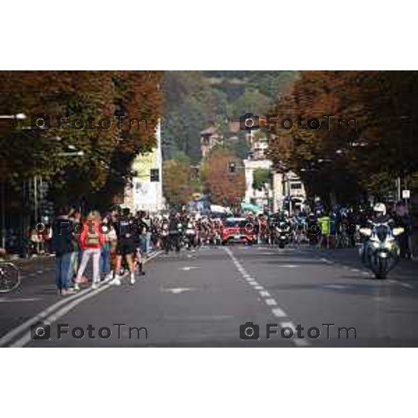 Foto Manzoni Tiziano/LaPresse 8-10-2022 Bergamo Italia - Cronaca - Bergamo Partenza Giro Lombardia