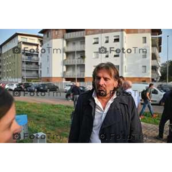 Bergamo Tiziano Manzoni/LaPresse 8 10 2022 Italia Cronaca Seriate Bergamo prima assemblea Lega dopo il voto Cristian Invernizzi