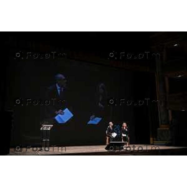 Foto Manzoni Tiziano/LaPresse 15-10-2022 Bergamo Italia - Cronaca - Bergamo Brescia Capitale della Cultura 2023, : aggiornamenti dell’Amministrazione sul lavori in corso