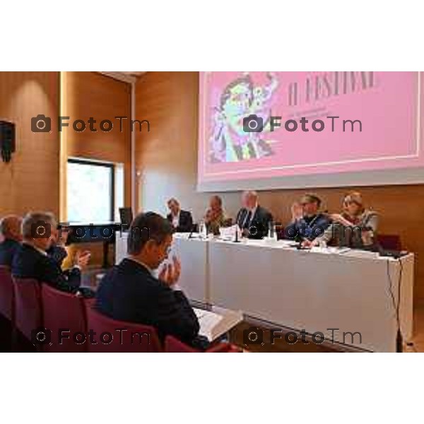 Foto Manzoni Tiziano/LaPresse 17-10-2022 Bergamo Italia - Cronaca - Bergamo Teatro Donizetti presentazione del programma Opera 2022