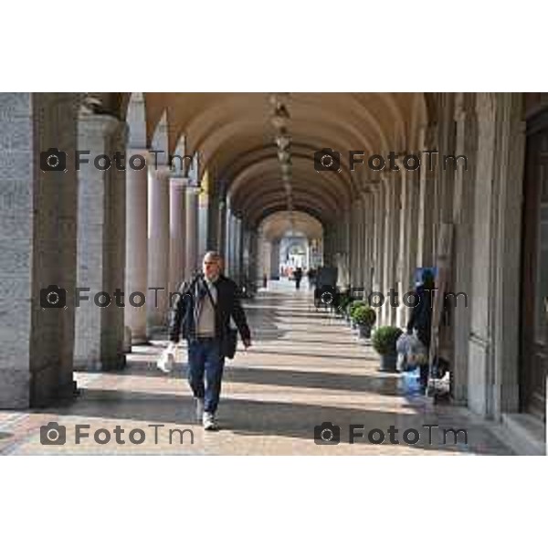 Foto Manzoni Tiziano/LaPresse 17-10-2022 Bergamo Italia - Cronaca - Bergamo Chiesa dei Santi Bartolomeo e Stefano Sentierone