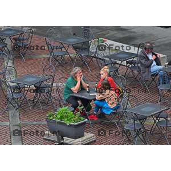 Foto Manzoni Tiziano/LaPresse 22-10-2022 Bergamo Italia - Cronaca piazza Vecchia Fontana Contarini