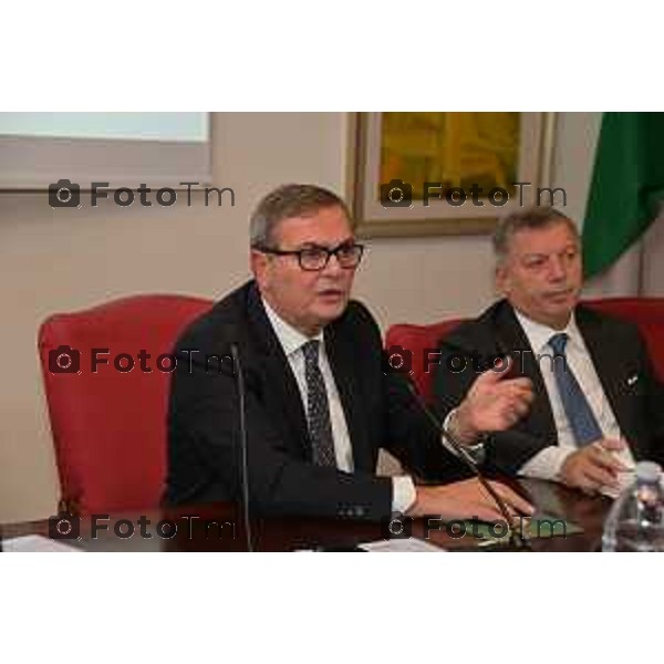 Foto Manzoni Tiziano/LaPresse 26-10-2022 Bergamo Italia - Cronaca - Bergamo convegno ACI l turismo e la cultura, idee per uno sviluppo sostenibile: A. Di Gregorio uniersita