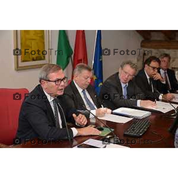 Foto Manzoni Tiziano/LaPresse 26-10-2022 Bergamo Italia - Cronaca - Bergamo convegno ACI l turismo e la cultura, idee per uno sviluppo sostenibile: A. Di Gregorio uniersita