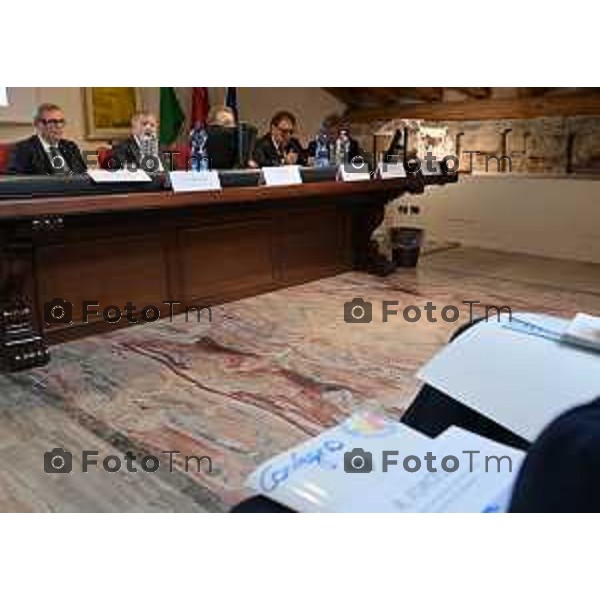 Foto Manzoni Tiziano/LaPresse 26-10-2022 Bergamo Italia - Cronaca - Bergamo convegno ACI l turismo e la cultura, idee per uno sviluppo sostenibile: