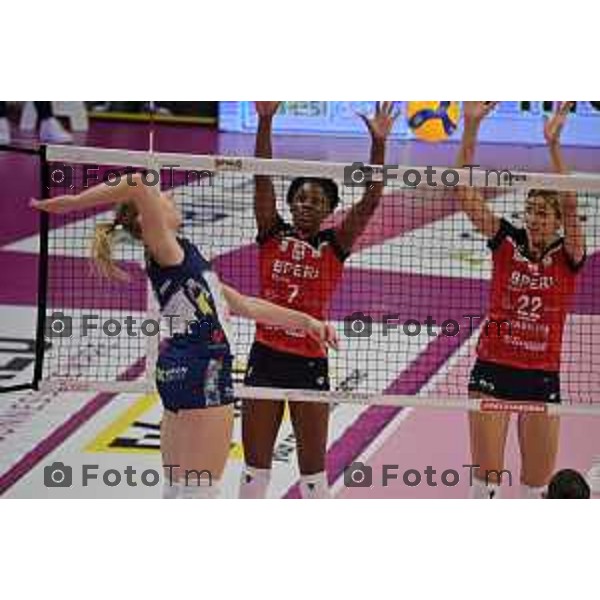 Foto Manzoni Tiziano/LaPresse 7-10-2022 Bergamo Italia - Cronaca - Bergamo Incontro Volley Bergamo 1991 VS Il Bisone Firenze