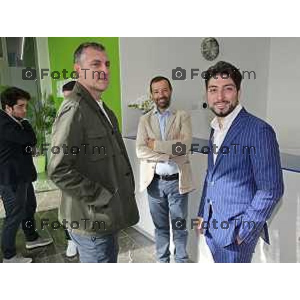 Foto Manzoni Tiziano/LaPresse 28-10-2022 Bergamo Italia - Cronaca - Sanident – inaugura, a Bergamo,Clinica. l’ex calciatore Bobo Vieri.