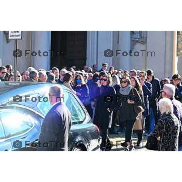 Foto Manzoni Tiziano/LaPresse 5-11-2022 Bergamo Italia - Cronaca - Osio Sotto, funerale Valter Monguzzi: