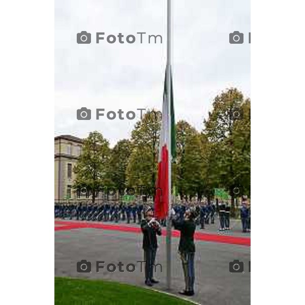 Foto Manzoni Tiziano/LaPresse 8-11--2022 Bergamo Italia - Cronaca - Bergamo Commemorazione primo anniversario sede dell\'Accademia