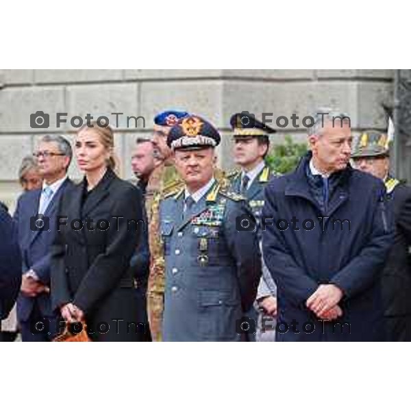 Foto Manzoni Tiziano/LaPresse 8-11--2022 Bergamo Italia - Cronaca - Bergamo Commemorazione primo anniversario sede dell\'Accademia