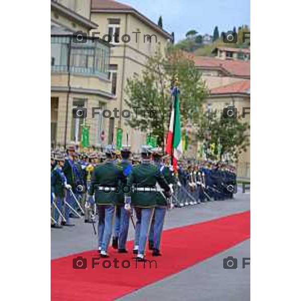 Foto Manzoni Tiziano/LaPresse 8-11--2022 Bergamo Italia - Cronaca - Bergamo Commemorazione primo anniversario sede dell\'Accademia