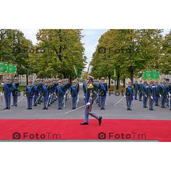 Foto Manzoni Tiziano/LaPresse 8-11--2022 Bergamo Italia - Cronaca - Bergamo Commemorazione primo anniversario sede dell\'Accademia