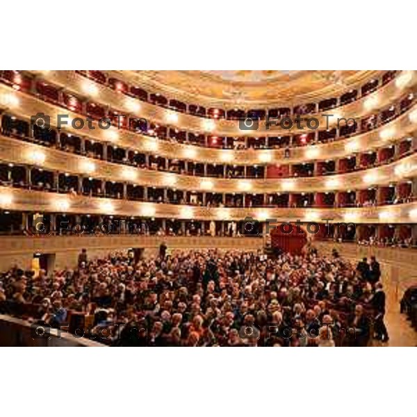 Tiziano Manzoni/LaPresse 18.11- 2022 Bergamo, Italia Cronaca Bergamo Festival Donizetti prima opera 2022