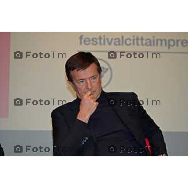 Foto Manzoni Tiziano/LaPresse 19-11-2022 Bergamo Italia - Cronaca - Bergamo Festival città impresa Con Gori Giorgio