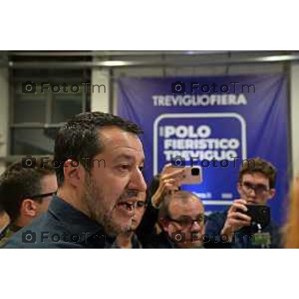 Tiziano Manzoni - LaPresse 19-11-2022 Cronaca Italia. Treviglio Bg forum Agricoltura Matteo Salvini