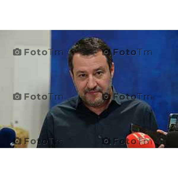 Tiziano Manzoni - LaPresse 19-11-2022 Cronaca Italia. Treviglio Bg forum Agricoltura Matteo Salvini