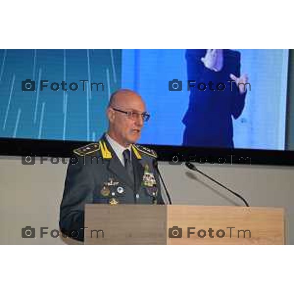 Foto Manzoni Tiziano/LaPresse 21-11-2022 Bergamo Italia - Cronaca - la cerimonia di inaugurazione dell’anno accademico dell’Università degli studi di Bergamo. Appuntamento che, neo Ministro dell’Università e della Ricerca, Anna Maria Bernini.