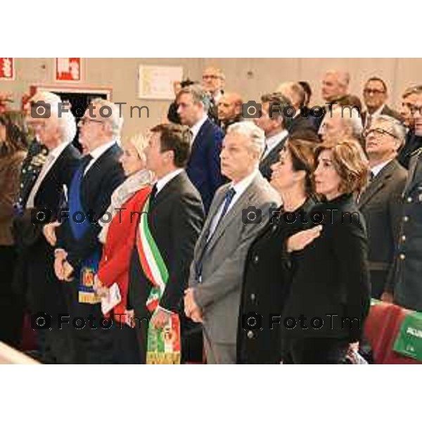 Foto Manzoni Tiziano/LaPresse 21-11-2022 Bergamo Italia - Cronaca - la cerimonia di inaugurazione dell’anno accademico dell’Università degli studi di Bergamo. Appuntamento che, neo Ministro dell’Università e della Ricerca, Anna Maria Bernini.