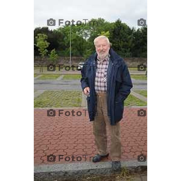 Luigi Moretti politico italiano, esponente della Lega Lombarda e della Lega Nord ex parlamentare europeo foto Tiziano Manzoni Fotogramma Bergamo