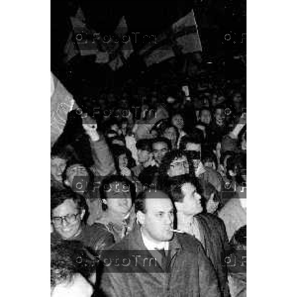 AURELIO LOCATELLI UOMO DI SICUREZZA LEGA NORD CANDIDATO CONSIGLIO DELLA LEGA foto Tiziano Manzoni© fotogramma Bergamo