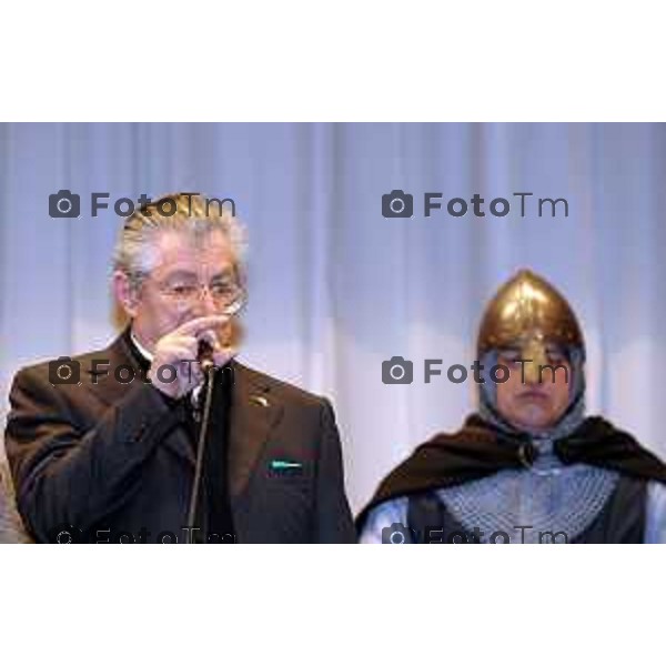 Umberto Bossi foto archivio/Manzoni Fotogramma