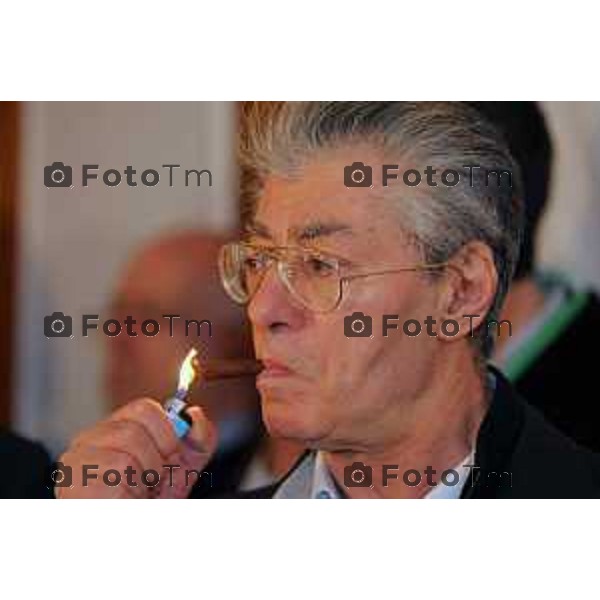 Umberto Bossi foto archivio/Manzoni Fotogramma