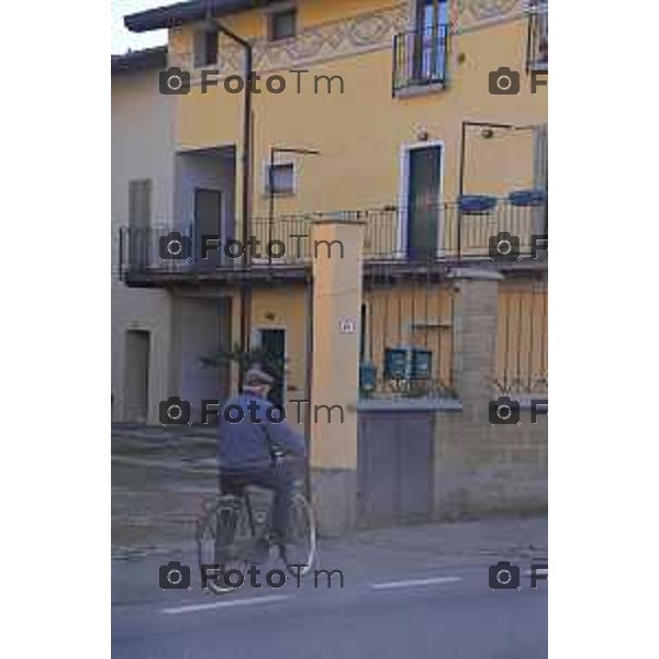 Foto Manzoni Tiziano/LaPresse 26-11-2022 Bergamo Italia - Cronaca - Morengo Bg bassa Bergamasca Omicidio di Ernest Emperor Mohamed gente incredula del paese