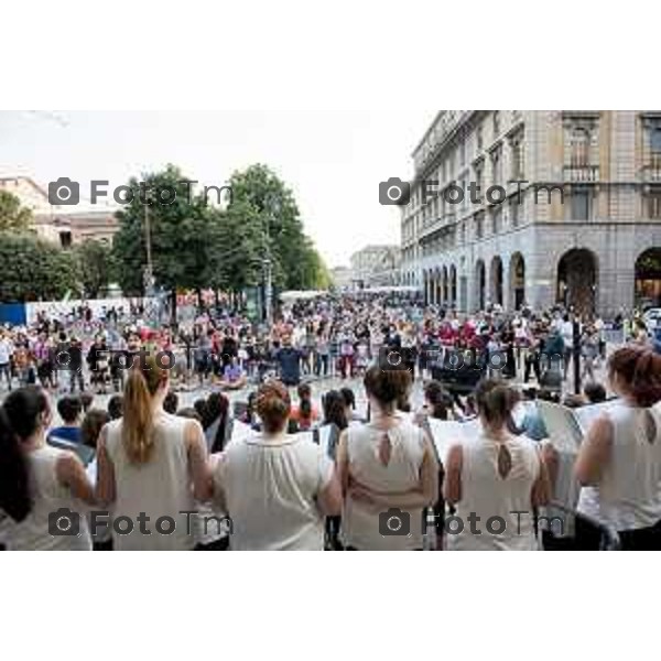 foto Tiziano Manzoni 17/06/2018 Cronaca Bergamo - ITALIA Donizetti Night 2018 sera