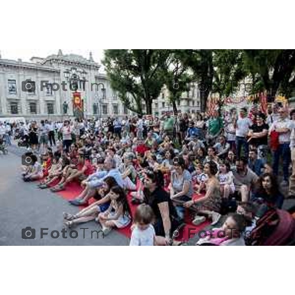 foto Tiziano Manzoni 17/06/2018 Cronaca Bergamo - ITALIA Donizetti Night 2018 sera